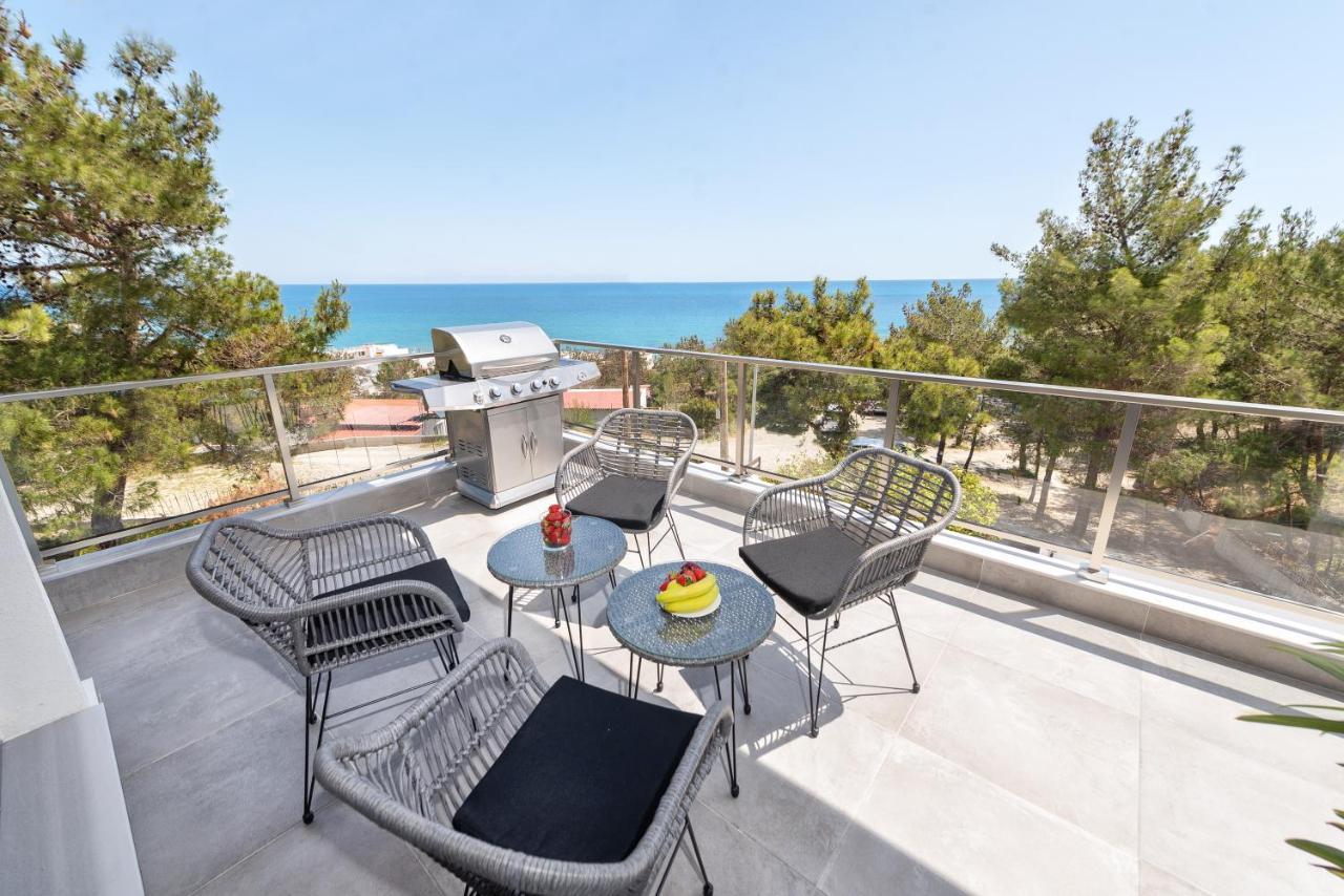 Anastasios House Stegna - Up Floor Apartment Archangelos  Exterior photo